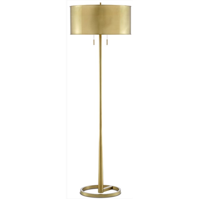 The Babbit Floor Lamp is an expression of pure geometry. This elegant floor lamp is born out of the purest of geometric...