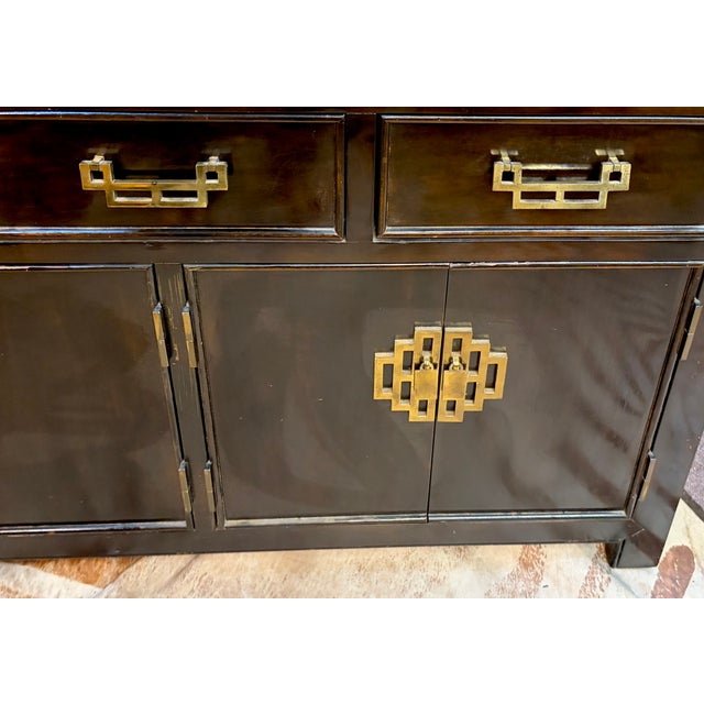 Mid Century Designer Raymond Sobota Buffet, Credenza - Chin Hua - For Century Furniture, Signed For Sale - Image 14 of 14