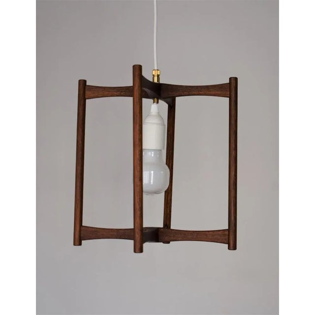 Mid-Century Modern Pendant Lamp, Denmark For Sale - Image 4 of 6