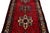 Textile Vintage Heriz Red Handmade Wool Rug With Tribal Motif For Sale - Image 7 of 8