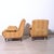 Vintage Regency Italian Velvet Armchairs, 1950s, Set of 2 For Sale - Image 4 of 12