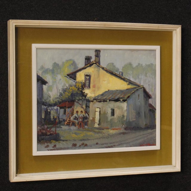 Italian Artist, Popular Scene, Oil on Board, 1970, Framed For Sale - Image 10 of 16