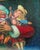 1990s 1990s Large Christopher Radko Oil Painting "Christmas Joy" Ltd. Ed. 160/500 Framed Coa For Sale - Image 5 of 15