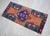 Front of Bath Sink Rug Hand Made Kitchen Mat Colorful Mini Rug 1'6" X 3'4" For Sale - Image 11 of 14