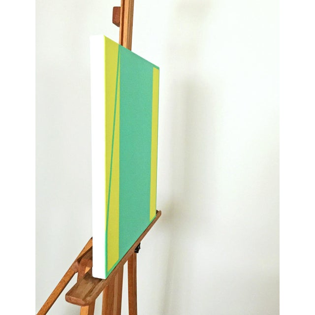 "Vice-Virtue" Contemporary Minimalist Geometric Oil Diptych Painting by Shyun Song - A Pair For Sale In Seattle - Image 6 of 7