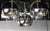 Lucite and Chrome Domes Mid-Century Modern Light Fixture For Sale - Image 4 of 8