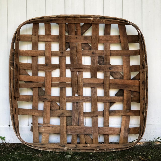 Antique Owensboro Kentucky Tobacco Basket Chairish
