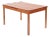 Mid Century Danish Modern Teak Extension Dining Table For Sale
