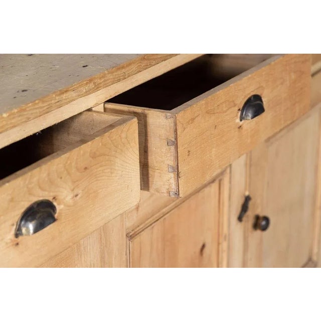 Brown 19th Century Scottish Pine Dresser Base, 1870s For Sale - Image 8 of 12