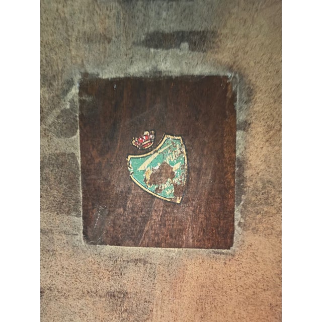 Imperial Furniture Grand Rapids Antique Mission Oak Arts & Crafts Writing Desk or Library Table, Newly Refinished For Sale - Image 11 of 12