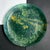 Blue Mid 20th Century Large Blue Green Gold Art Glass Charger Plate Bowl For Sale - Image 8 of 8