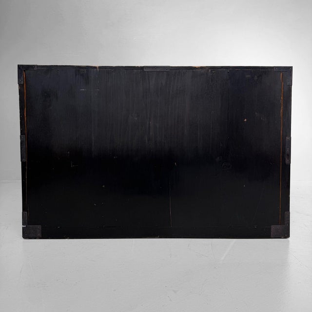 Antique Japanese Kimono Tansu Chest, 1910 For Sale - Image 16 of 18
