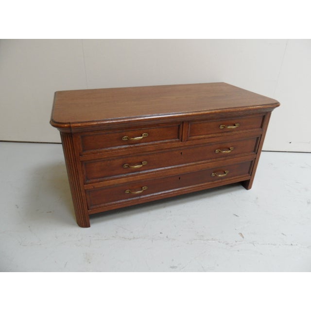 Antique Oak Chest of Drawers, 1890s For Sale - Image 6 of 11