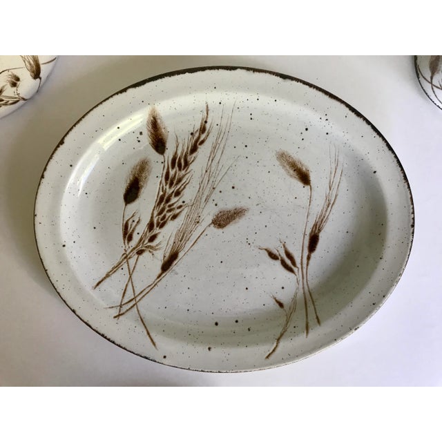 Midwinter 1960's Midwinter Stonehenge English Pottery Serving Set - 7 Pieces For Sale - Image 4 of 8