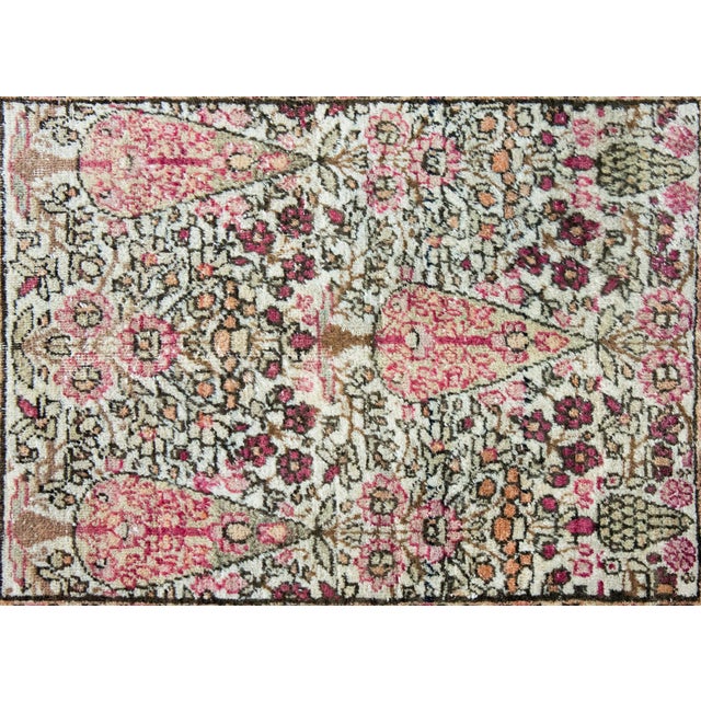 Early 20th Century Early 20th Century Persian Lavar Kirman Rug For Sale - Image 5 of 15