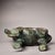 Bronze Large Bronze Ox Statue With Gold Inlay, Ancient Script and Dragon Motifs For Sale - Image 8 of 10