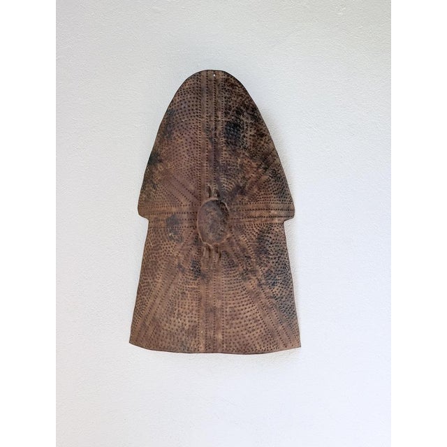 Embossed Metal Glagwa Shield, Cameroon, 1970s For Sale - Image 10 of 18