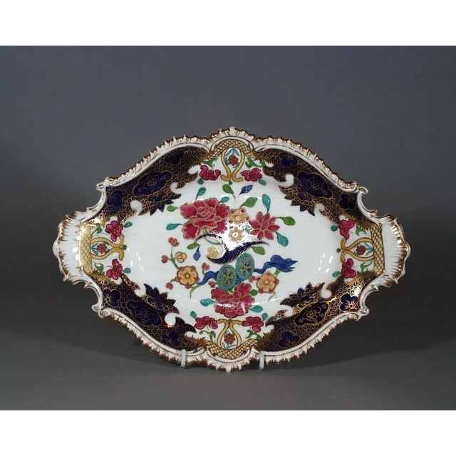 Coalport Porcelain Regency Chinoiserie Dessert Service, John Rose & Co., 58 Pieces Circa 1815–1825 This fifty-eight piece...