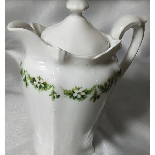 Ceramic Antique R S Prussia Coffee Set- 13 Pieces For Sale - Image 7 of 9