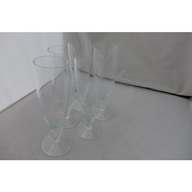 Clear Glass Mimosa Glasses Set of 5 Chairish
