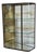 French Belle Epoque Bronze & Glass Angled Showcase/Vitrine, Paris, C. 1900 For Sale