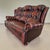 Chesterfield Leather Living Room Set, 1970s, Set of 4 For Sale - Image 4 of 18