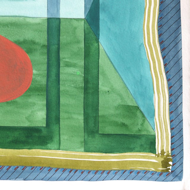 2020s Untitled (Ppr386) - Original Colorful Abstract Mixed Media Art on Paper Original Artwork by Max Manning For Sale - Image 5 of 6