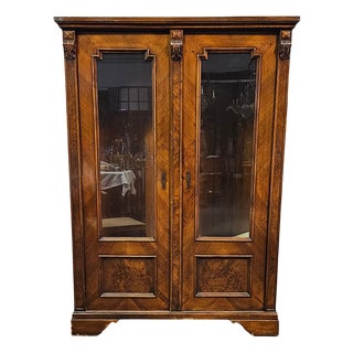 Wooden Display Cabinet, 19th Century For Sale