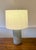 Contemporary Liam Embossed Ceramic Table Lamp For Sale - Image 3 of 9