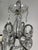 French (4) Light Rock Crystal Beaded Chandelier C. 1930's For Sale - Image 11 of 11