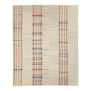 Galerie Shabab Collection Mid-20th Century Turkish Flatweave Large Room Size Rug For Sale