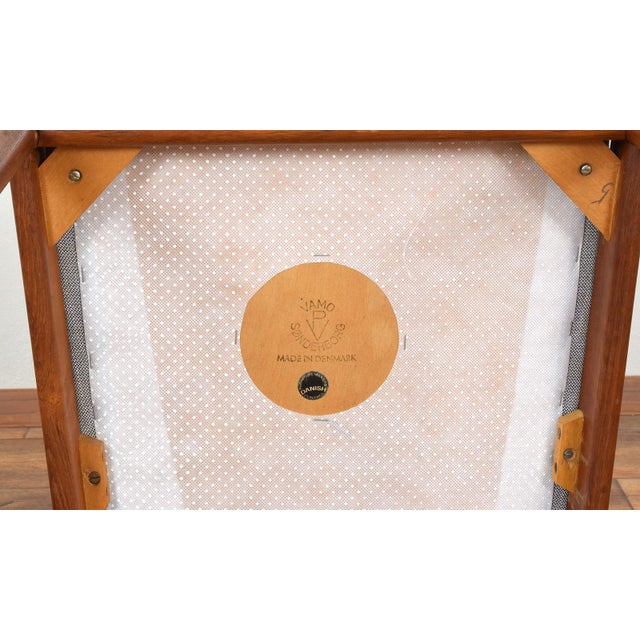 Mid-Century Danish Teak Dining Chairs by Torbjörn Afdal for Vamo, 1960s, Set of 4 For Sale - Image 14 of 15