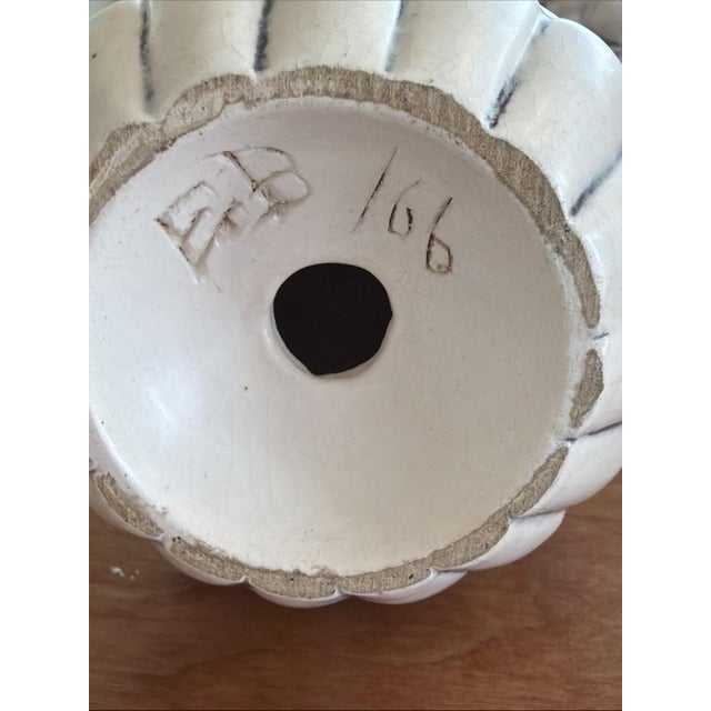 2000 - 2009 Vintage German-Style Salt Pepper Shakers Witch Rider Folklore EB Marked - a Pair For Sale - Image 5 of 9