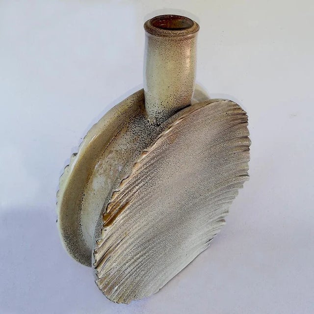 Italian Ceramic Vase by Budini Gianfranco, 1960s For Sale - Image 6 of 8