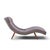 Brown Adrian Pearsall for Craft Associates Mid Century Walnut Wave Chaise For Sale - Image 8 of 9