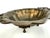 1970s Vintage Hammered Brass Footed Bowl With Claw Feet & Handles – Hollywood Regency Centerpiece For Sale - Image 5 of 8