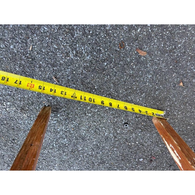 Antique 19th Century Swedish Rustic Style Painted Pine Side Table For Sale - Image 13 of 18