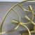 Metal Large Brass Flush Mount in the style of Stilnovo, Italy, 1960s For Sale - Image 7 of 18