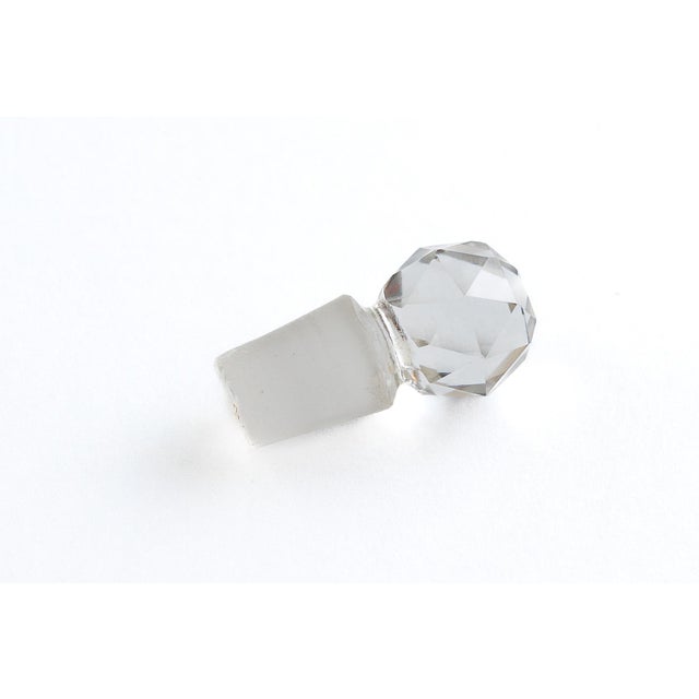 Victorian Victorian Sterling Silver-Mounted Cut Crystal Perfume Bottle For Sale - Image 3 of 6