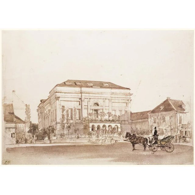 1959 After Neoclassical Rudolph Von Alt First Edition Photogravures - a Pair For Sale - Image 4 of 12