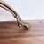 Antique Hollywood Regency Brass Towel Rack For Sale - Image 4 of 5