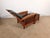 Kimball Antique Style Mission Prairie Arts & Crafts Oak Morris Chair & Ottoman For Sale - Image 15 of 18