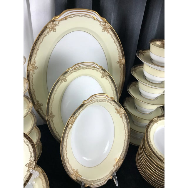 Mid 20th Century Mid 20th Century Noritake Valiere #4981 Dinnerware, Made in Occupied Japan, Service for 12- 91 Pieces For Sale - Image 5 of 12