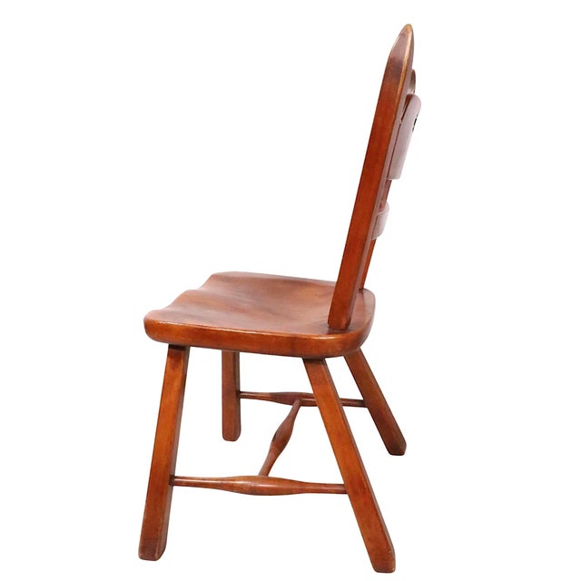 Set of Six Herman DeVries Cushman Colonial Dining Chairs With Early Metal Tag For Sale - Image 9 of 17