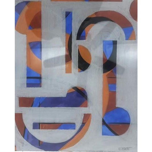 Vintage Gouache on Paper For Sale In Washington DC - Image 6 of 7