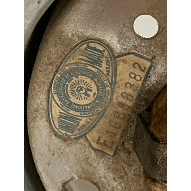 Vintage Mid-Century Modern Style Milk Glass Globe Ceiling Light For Sale In Pittsburgh - Image 6 of 7