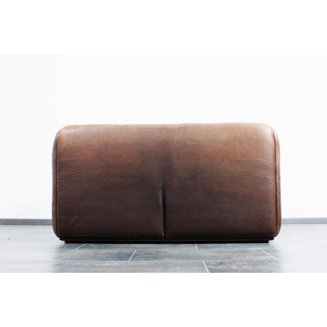 DS47 2-Seater Sofa in Leather from de Sede, 1970s For Sale - Image 6 of 18