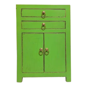 1990s Asian South Shore Nightstand