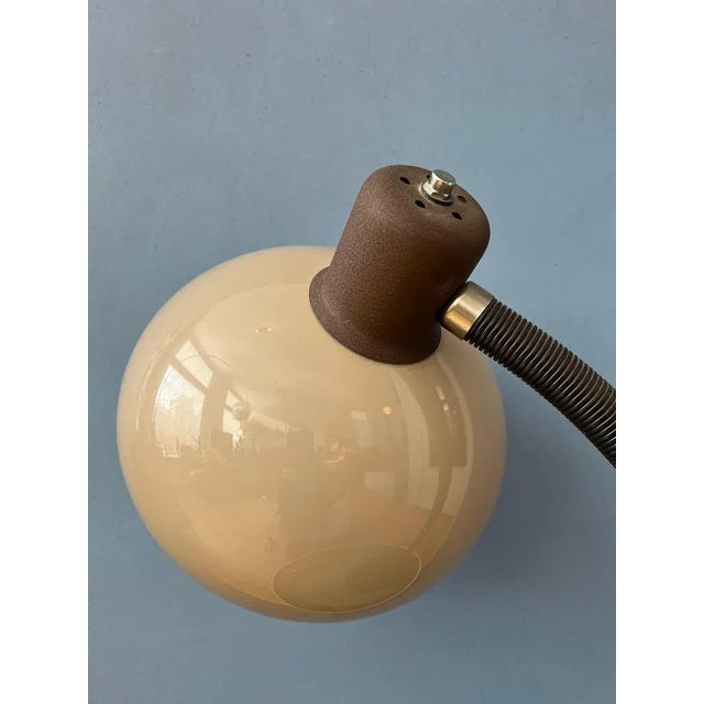 Vintage Space Age Mushroom Table Lamp from Herda For Sale - Image 9 of 11