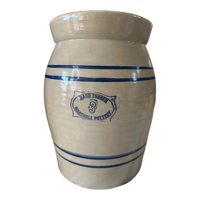 Pottery Marshall 3 Gallon Jug For Sale